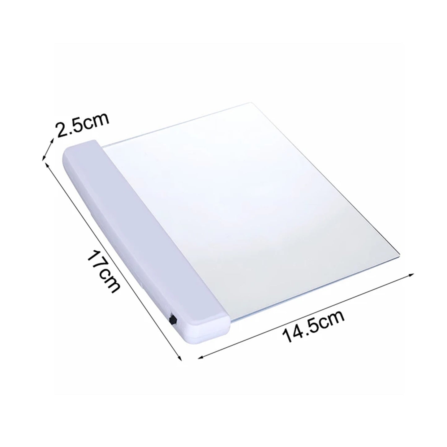 Transparent Flat Reading Lamp