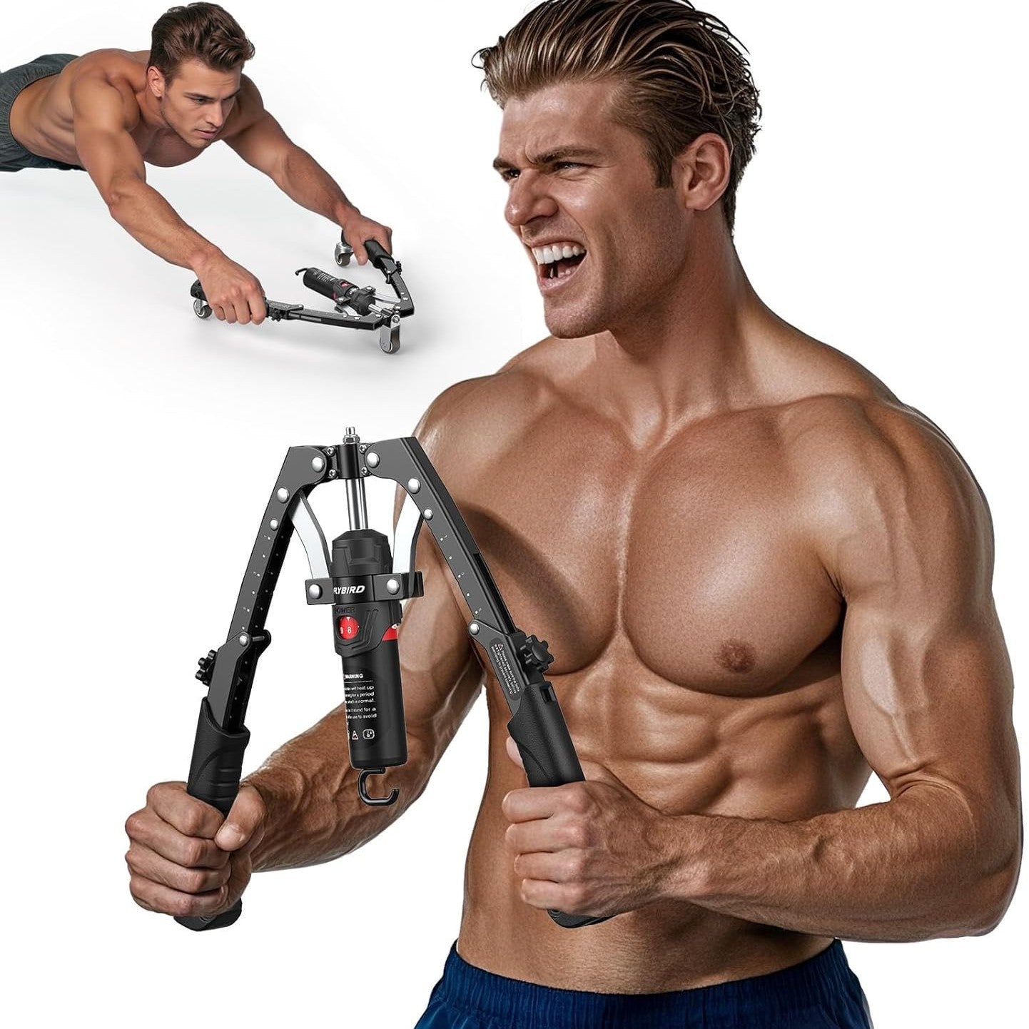 Adjustable Hydraulic Arm Chest Fitness Trainer
