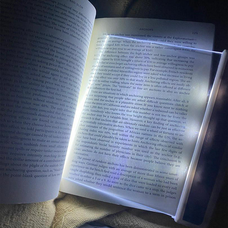Transparent Flat Reading Lamp